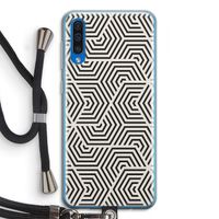 Magic pattern: Samsung Galaxy A50 Transparant Hoesje met koord