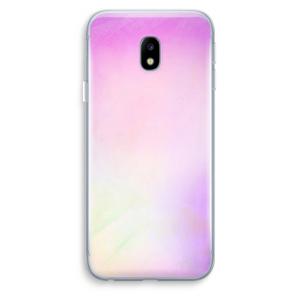 Flow mist pastel: Samsung Galaxy J3 (2017) Transparant Hoesje