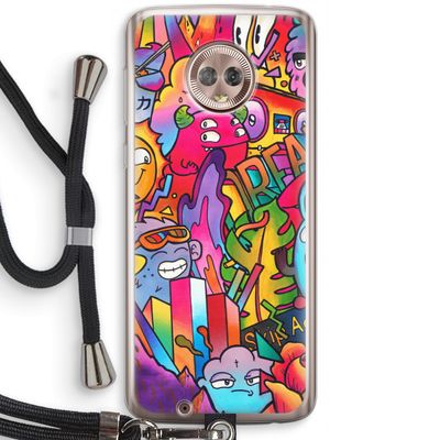 Dreams: Motorola Moto G6 Transparant Hoesje met koord