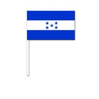 Zwaaivlaggetjes Honduras 12 x 24 cm - thumbnail
