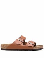 Birkenstock sandales Arizona en cuir - Marron