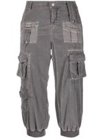 Blumarine pantalon court à design multi-poches - Gris Blumarine pantalon court à design multi-poches - Gris