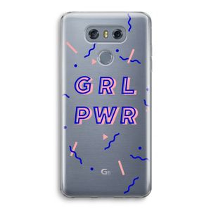 GRL PWR: LG G6 Transparant Hoesje