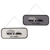 Boltze Home wandbord camper 30x0,3x12cm