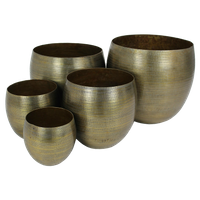 Wants&Needs Accessoires Bloempot Metaal - thumbnail