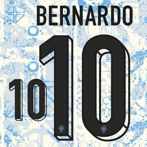 Bernardo 10 (Officiële Portugal Away Bedrukking 2024-2025)