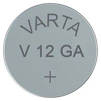 Varta V12GA/LR43 Professionele Alkaline Knoopcel Batterij - 1.5V - thumbnail