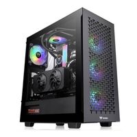 Thermaltake CA-1S3-00M1WN-03 Midi-tower PC-behuizing Zwart