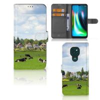 Motorola Moto G9 Play | E7 Plus | Telefoonhoesje | Met pasjeshouder | Koeien