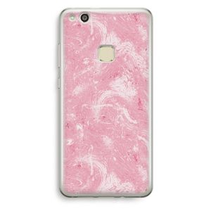 Abstract Painting Pink: Huawei Ascend P10 Lite Transparant Hoesje