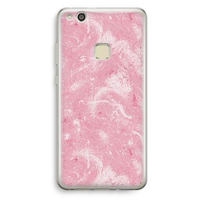 Abstract Painting Pink: Huawei Ascend P10 Lite Transparant Hoesje