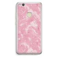 Abstract Painting Pink: Huawei Ascend P10 Lite Transparant Hoesje