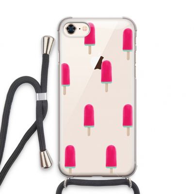 Waterijsje: iPhone 7 Transparant Hoesje met koord