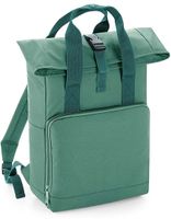 Atlantis BG118 Twin Handle Roll-Top Backpack - Sage-Green - 28 x 38 x 12 cm