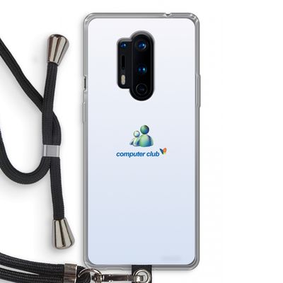 MSN: OnePlus 8 Pro Transparant Hoesje met koord