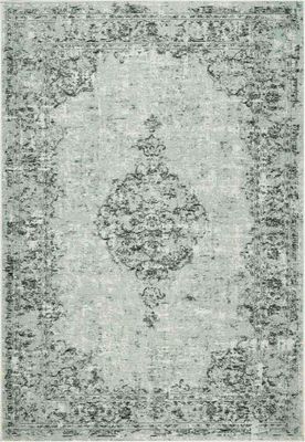 Oosters Vloerkleed Vintage Grijs Groen Marimba 2624 Oosters Vloerkleed Vintage Grijs Groen Marimba 2624