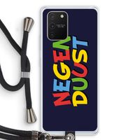 90's One: Samsung Galaxy S10 Lite Transparant Hoesje met koord