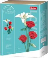 Sluban Flowers roos (m38-b1121b)