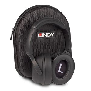 Lindy LH500XW+ Headset Bedraad en draadloos Hoofdband Muziek USB Type-C Bluetooth Zwart