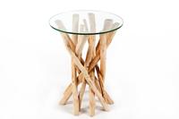 Bijzettafel DRIFTWOOD 35cm rek zonder glasplaat - 19807-1