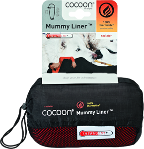 Cocoon MummyLiner Mummie slaapzak Katoen Rood