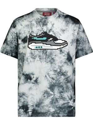 Mostly Heard Rarely Seen 8-Bit t-shirt à imprimé tie dye - Noir