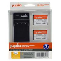 Jupio Kit met 2x Battery EN-EL19 + USB Single Charger - thumbnail