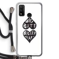 Big butt bigger heart: Huawei P Smart (2020) Transparant Hoesje met koord