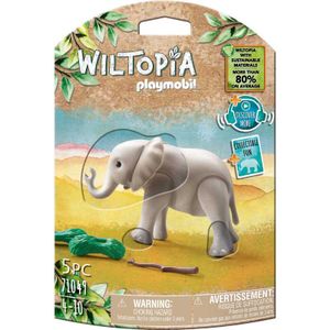 Wiltopia - Baby olifant Constructiespeelgoed