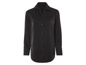 esmara Satijnen dames blouse (Zwart, 34)