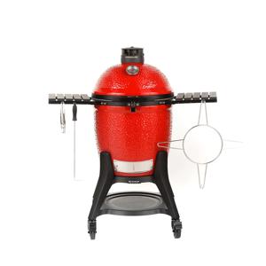 Kamado Joe Classic Joe Series III Kamado-barbecue/grill Verrijdbaar Houtskool (brandstof) Zwart, Rood