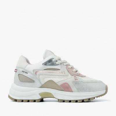 VIA VAI - Roze | Dames | Sneaker | Roze | 41 | regular | Kamst mode