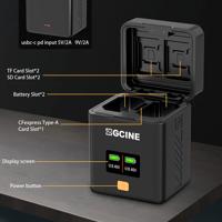 Zgcine Charging Case For Canon LPE6/E6N/E6NH/LP-E6P accu's Zgcine Charging Case For Canon LPE6/E6N/E6NH/LP-E6P accu's