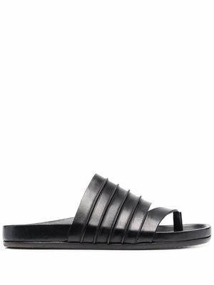 Rick Owens claquettes Ruhlmann Granola - Noir