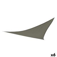 Schaduwdoeken Aktive Driehoekig Grijs 360 x 0,5 x 360 cm (6 Stuks)