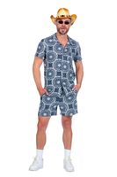 Duo set festival cirkel blauw