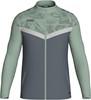JAKO 9324K Polyestervest Iconic Kids - Anthra Light/Mintgroen/Zachtgrijs - 128