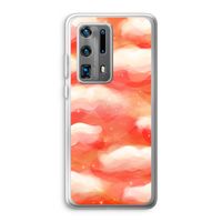 Lichte Wolken: Huawei P40 Pro Plus Transparant Hoesje