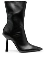 GIABORGHINI bottines Rosie 110 mm en cuir - Noir - thumbnail