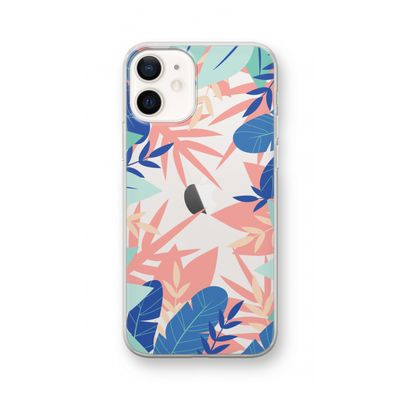 Tropisch: iPhone 12 Transparant Hoesje