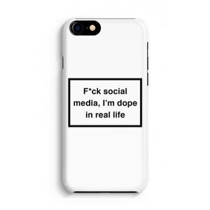 I'm dope: iPhone 8 Volledig Geprint Hoesje