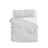 Dekbedovertrek Katoen - (2200x2602 cm) - Blauw/ Groen/ Grijs/ Roze/ Beige Flanel - Dessin: Effen - Zo!Home - Dekbed-Discounter.nl