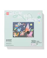 HEMA Puzzel 50x34cm glow in the dark 96 stukjes