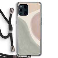 Geo #6: Oppo Find X3 Transparant Hoesje met koord