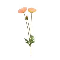 Kunstbloem Papaver Roze