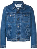 AMI Paris veste en denim à design multi-poches - Bleu