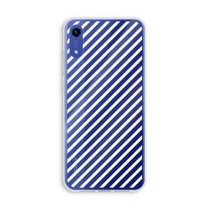 Strepen zwart-wit: Honor Play 8A Transparant Hoesje