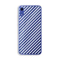 Strepen zwart-wit: Honor Play 8A Transparant Hoesje