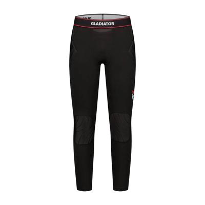 Gladiator Sports Padded Legging Zwart Rood Wit