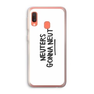Neuters: Samsung Galaxy A20e Transparant Hoesje